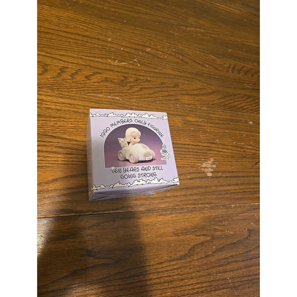 1990 Members Only Figurine Precious Moment - Ten Years and Still Going Strong